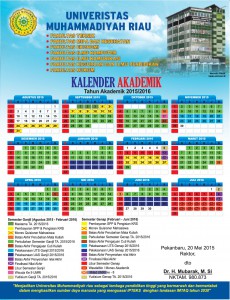 Kalender Akademik 2015-2016